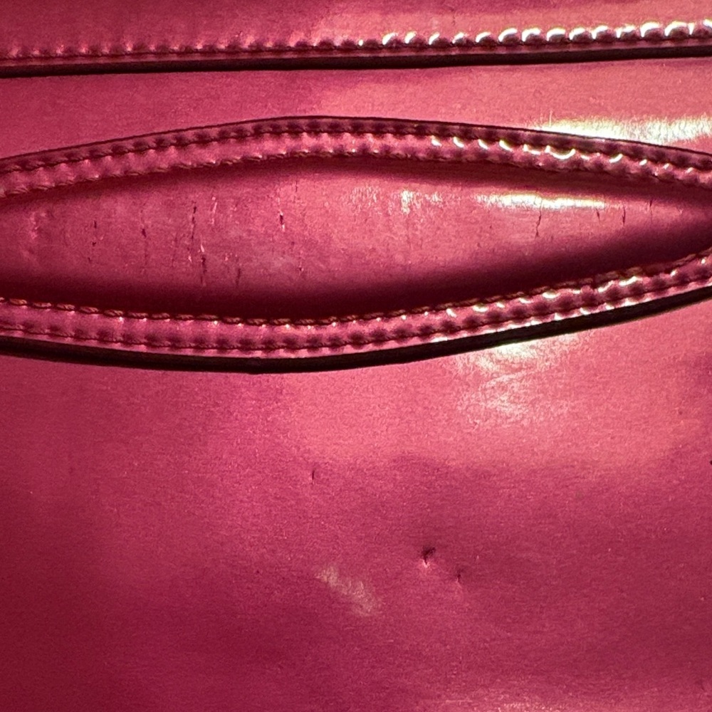 Danier Fuchsia Leather clutch - Picture 2 of 6